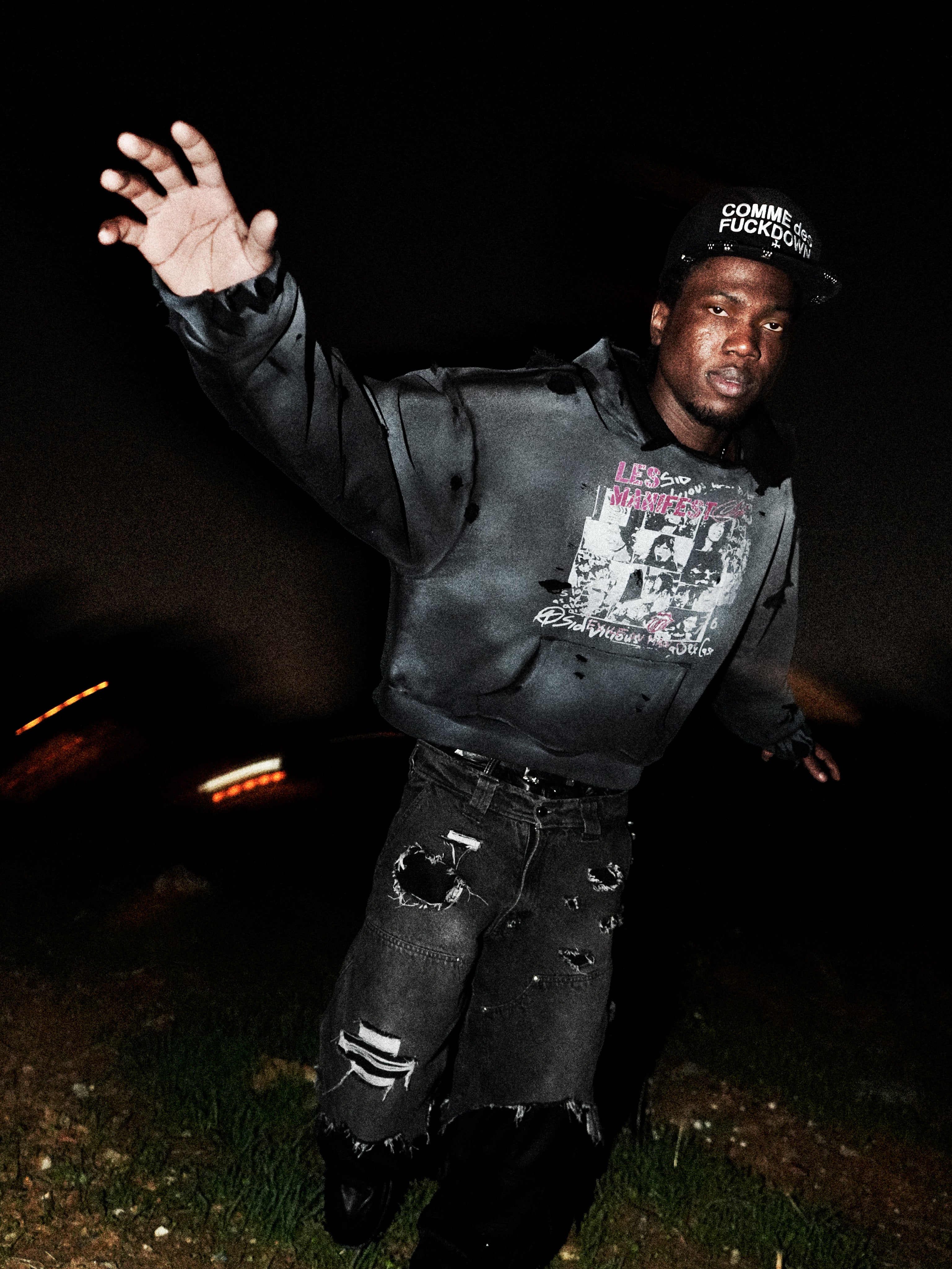 Thrashed Punk Hoodie