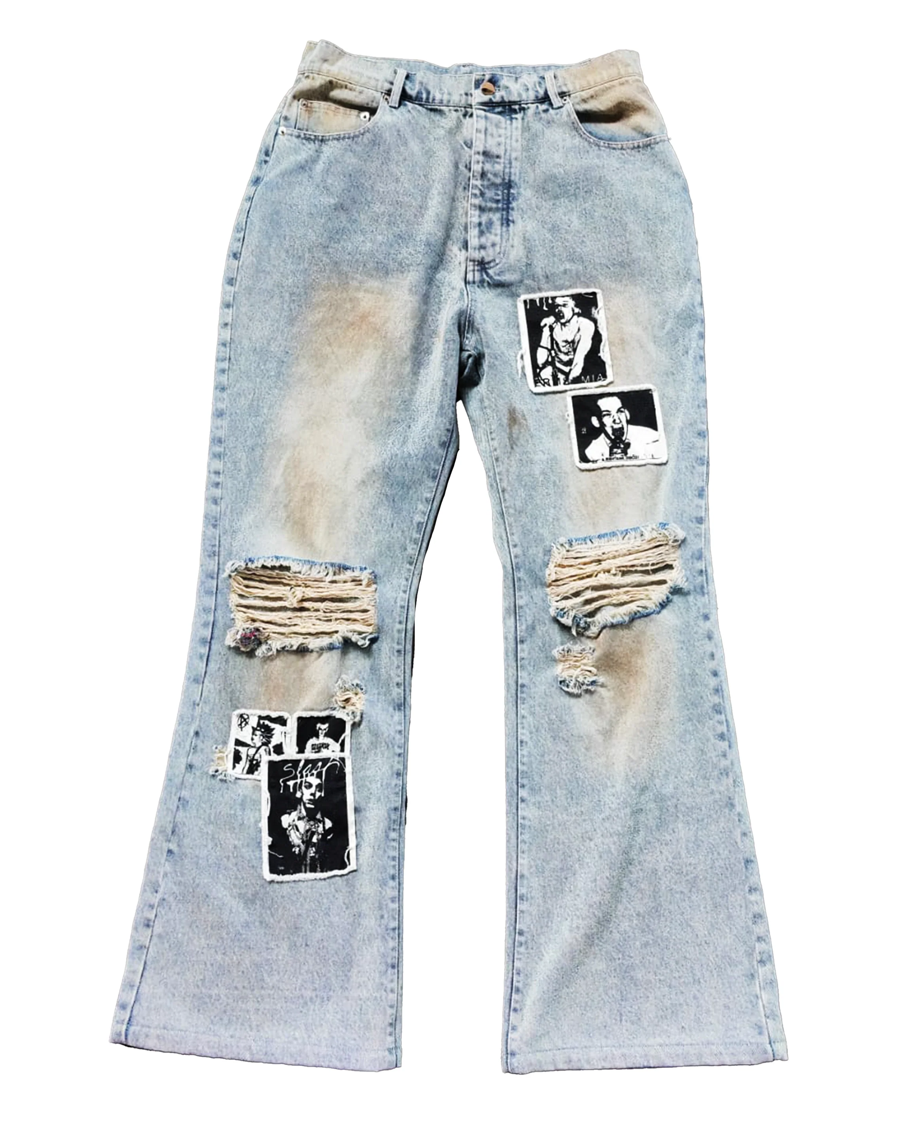 Dirty Patch Jeans