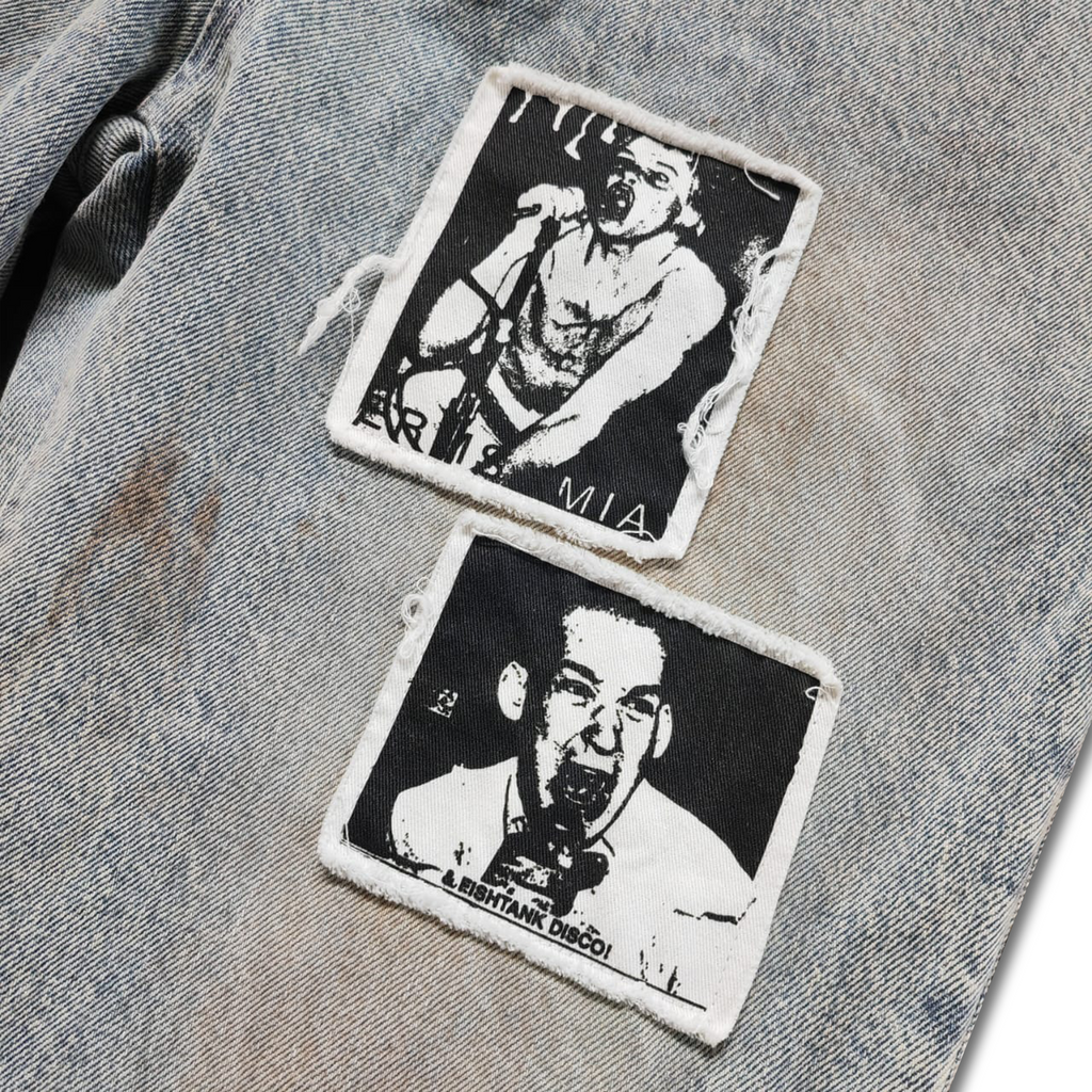 Dirty Patch Jeans