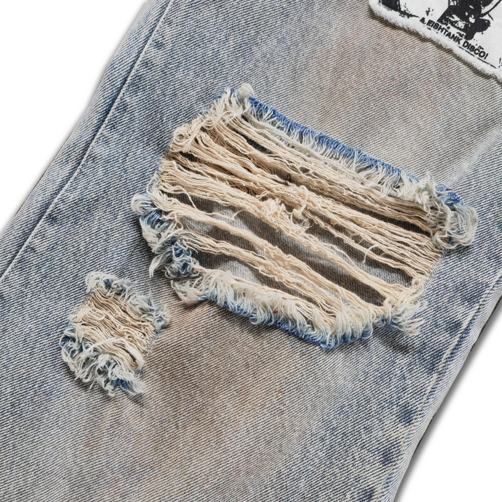 Dirty Patch Jeans