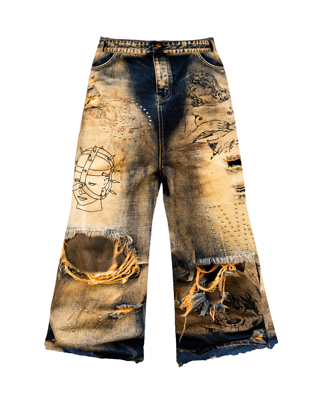 Dirty Stud Pants