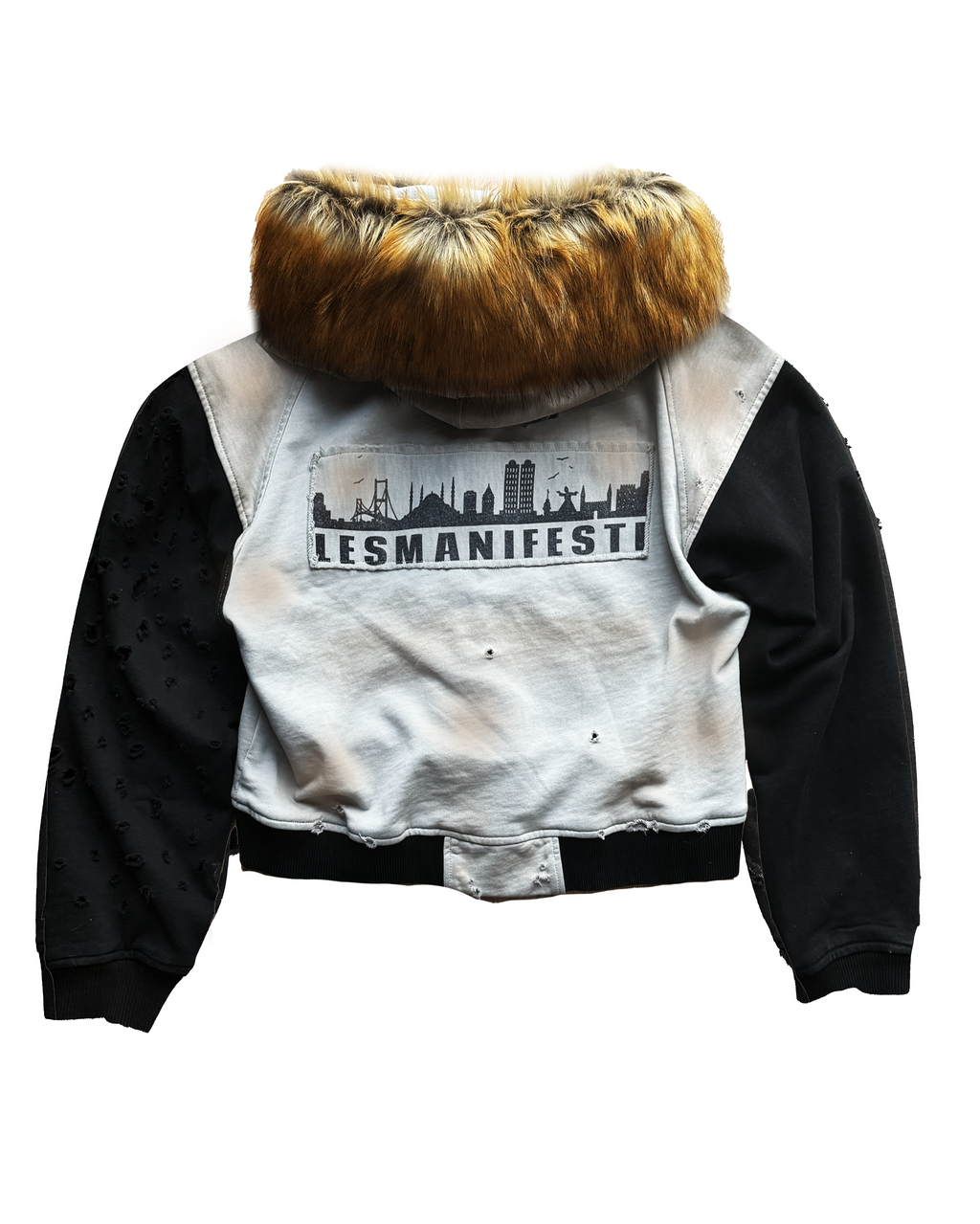 Fur Zip Up Jacket
