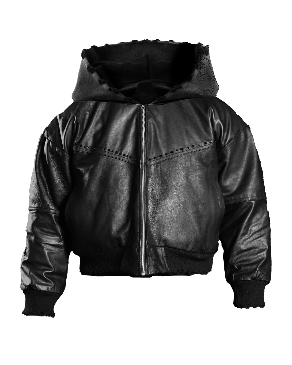 Leather Stud Jacket