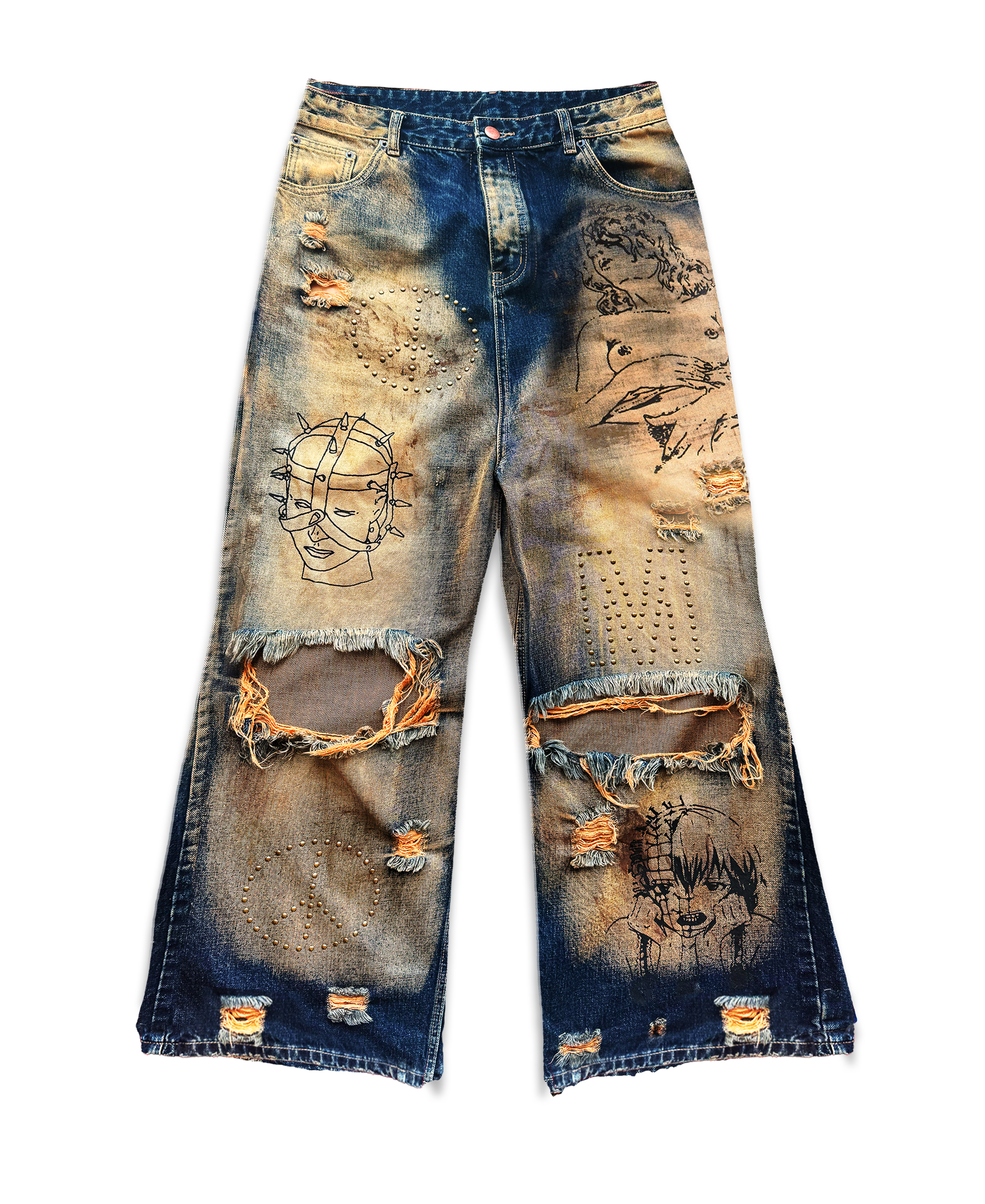 Dirty Stud Pants